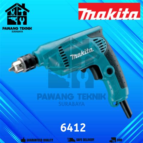 Jual Bor Listrik Makita 6412 Mesin Bor Tangan Makita 10mm Bor Makita 2