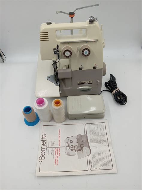 Bernina Bernette Overlock Sewing Machine Mo Attachments Mo