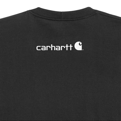 Carhartt Signature Sleeve Logo Long Sleeve T Shirt Mens Clothing