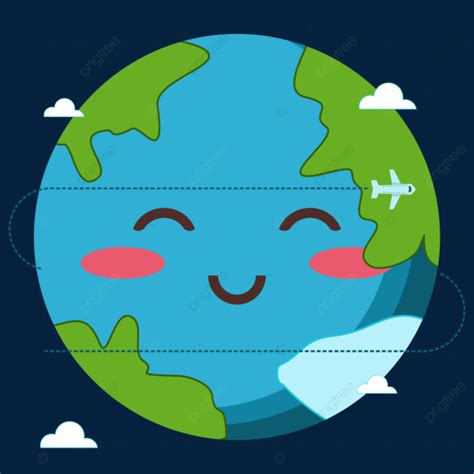 Cute Earth Vector Earth Earth Day 2023 Cute Earth PNG And Vector