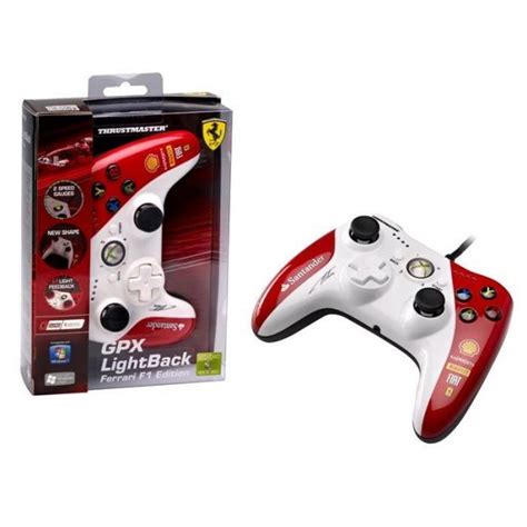 Thrustmaster GPX Lightback Xbox 360 & PC Ferrari F1 Edition Gamepad ...