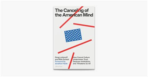 The Canceling Of The American Mind On Apple Books