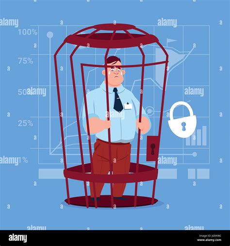 Cartoon Prisoner Stock Vector Images Alamy