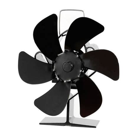 Nanwad Ventilateur Pour Po Le Bois Pales Silencieux Aliment Par