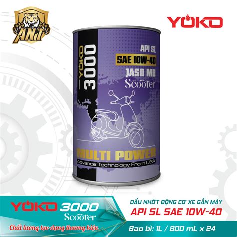 ANT YoKo 3000 Scooter SAE 10W-40 - CÔNG TY TNHH TM HATACO