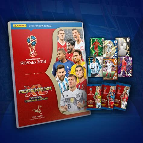 Russia Fifa World Cup Adrenalyn Official Trading Cards