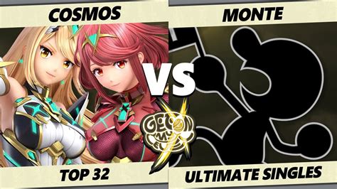 GOML X Cosmos Pyra Mythra Vs Monte Game Watch Smash Ultimate