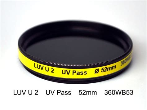 Luv U 52mm Uv Pass Camera Filter Ultraviolet By Uviroptics On Etsy