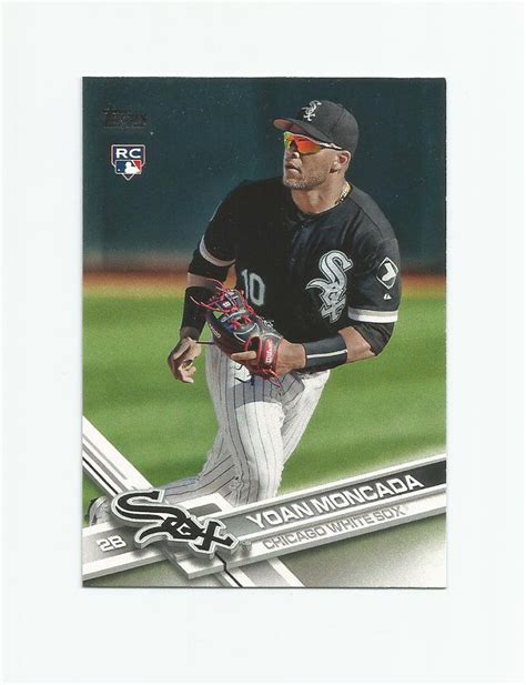 Yoan Moncada 2017 Topps Update Rookie Us200 Chicago White Sox