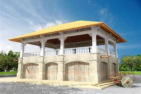 Bahay Na Bato Neil Cristobal Cgarchitect Architectural Visualization Exposure