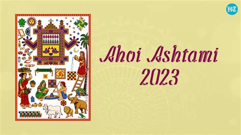 Happy Ahoi Ashtami 2023 Best Wishes Images Greetings Messages And