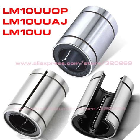 4pcs Lm10uu 10x19x29mm Linear Motion Ball Bearing Lm10uuop Lm10uuaj ...