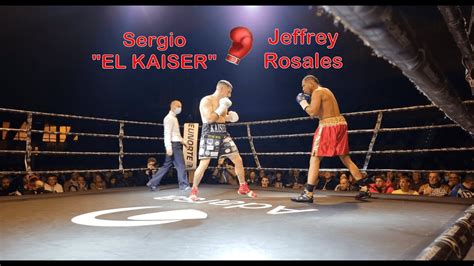 COMBATE EL KAISER Vs Jeffrey ROSALES Calidad 2K Boxeo En