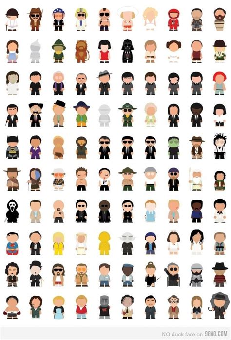 Poster of the 100 best known movie icons | Iconic movies, Minimalist ...