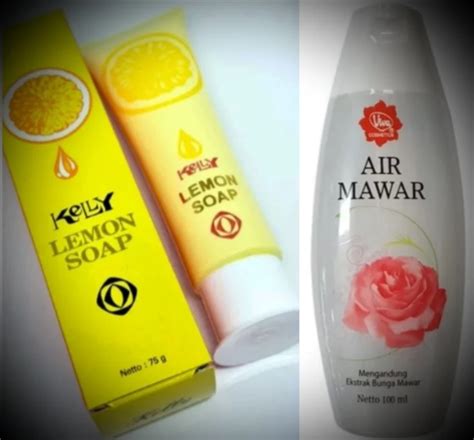 Selain Air Mawar Viva BEGINI CARA MENGGUNAKAN Kelly Lemon Soap Facial