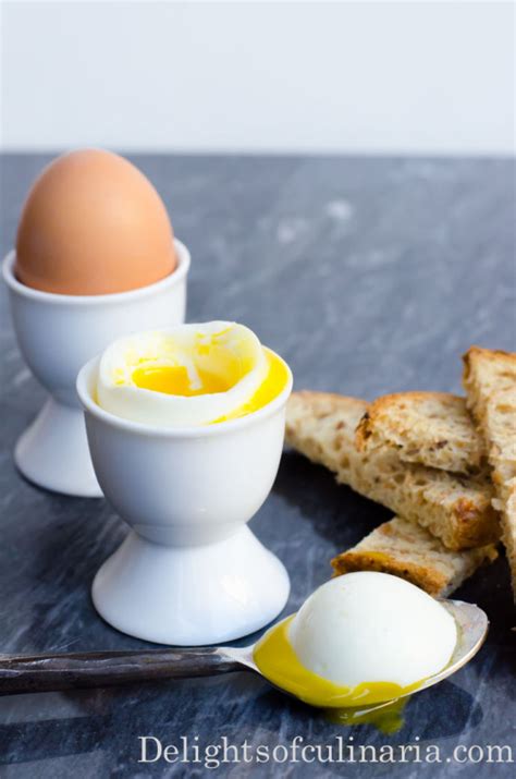 Perfect Soft Boiled Egg Delights Of Culinaria