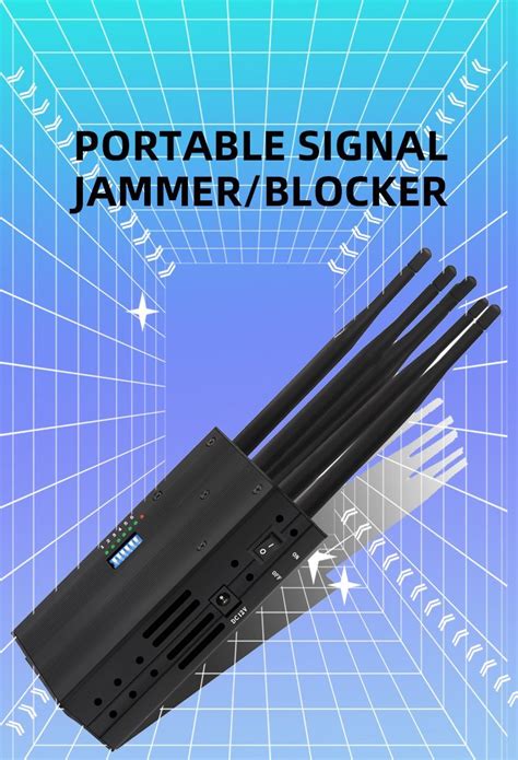 Signal-Blocker Key Blocker Box Jammer 16 Band Portable Handheld WiFi ...