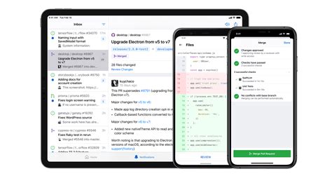 GitHub for mobile is now available - The GitHub Blog 