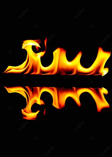 Yellow Dynamic Burning Flame Background And Picture For Free Download ...