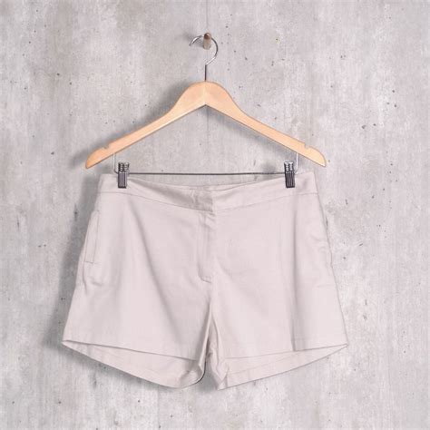 Shortinho Nude Shorts Feminino Chifon Usado Enjoei