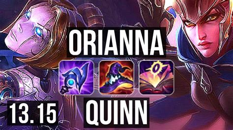 ORI Vs QUINN TOP 12 1 10 Legendary 600 Games 1 1M Mastery EUW