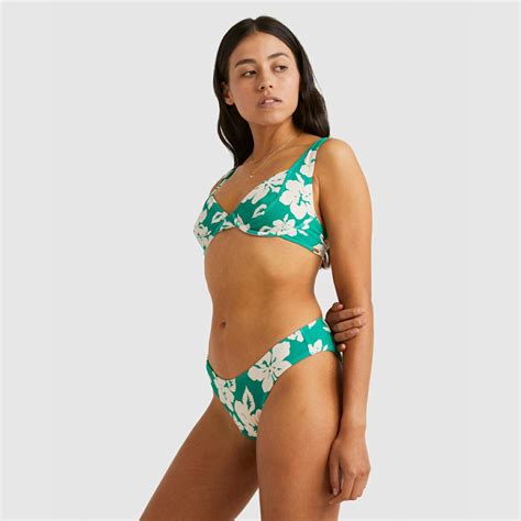 Billabong Rumbo Bondi Bikini Bottoms Jade Green Southern Man