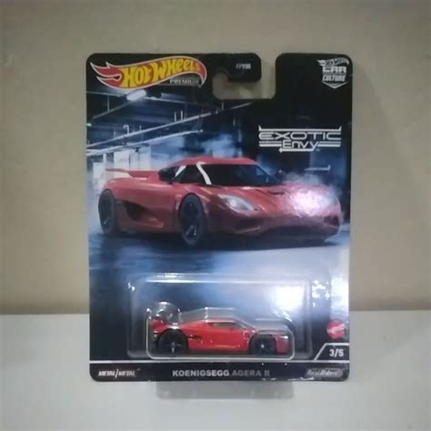 Hot Wheels Premium Car Culture Exotic Envy 2 Koenigsegg Agera R Shopee Philippines