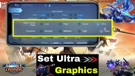 How To Set High Ultra Graphics Settings In Mobile Legends Mlbb Smooth