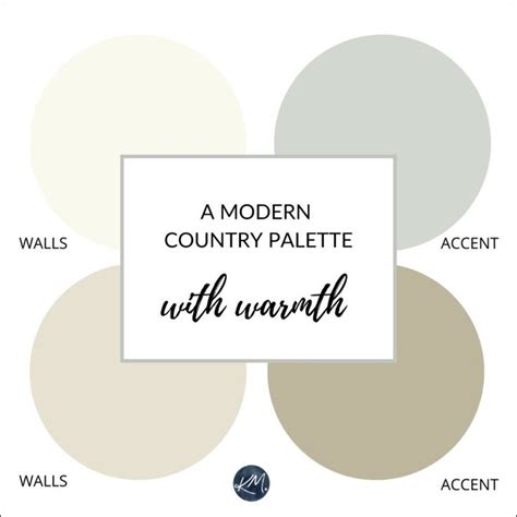 Neutral Farmhouse Country Paint Palettes Benjamin Moore Sherwin