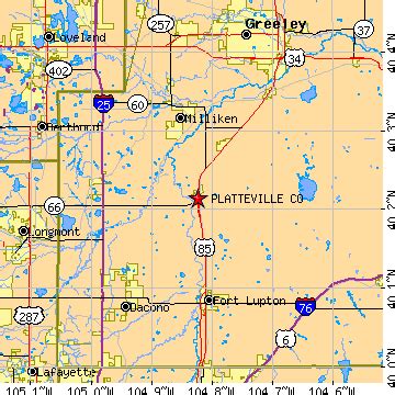 Platteville, Colorado (CO) ~ population data, races, housing & economy