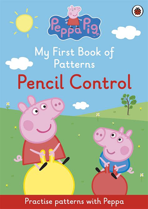 Peppa Pig: My First Book Of Patterns Pencil Control - littlelearns.com