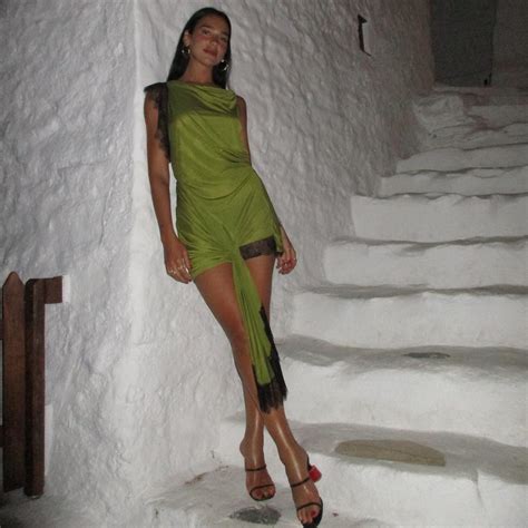 Dua-Lipa-Christopher-Esber-Green-Dress-Greece - Grazia