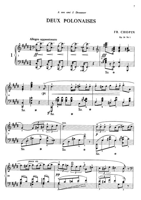 Op 26 No 1 Free Sheet Music By Chopin Pianoshelf