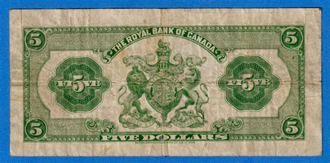 Royal Bank Of Canada P S Circulated Note Ebay