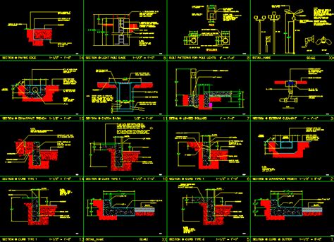 Planos De Detalles Constructivos En Dwg Autocad Varios NBKomputer