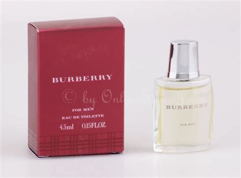 Burberry - for Men Classic Miniatur - 4,5ml EDT Eau de Toilette günstig ...