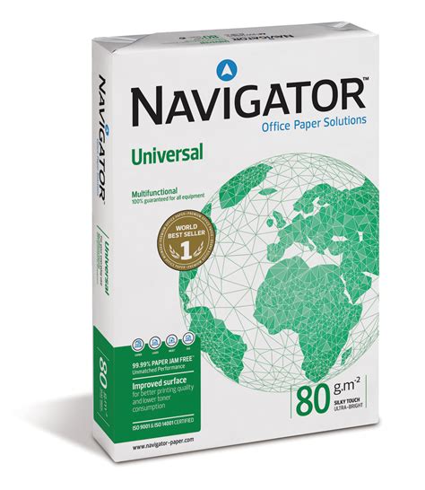 Navigator A4 Office Paper Premium Quality 80gsm [500 Sheets] Nava480