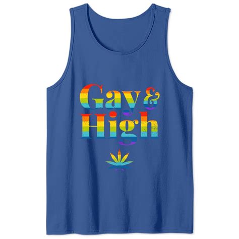 Everything Tank Top Gay High Weed Stoner Cannabis Sold By Brandon Roberts SKU