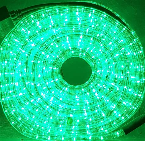 Manguera Led Verde Con Efectos Mts Manguera Led Exterior