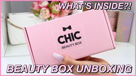 UNBOXING Chic Beauty Box January February 2021 Subscription Makeup