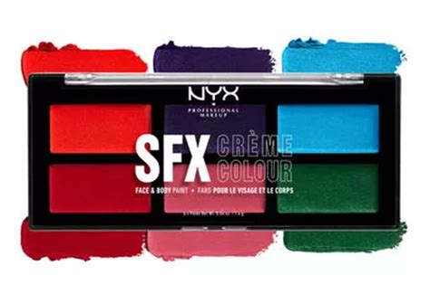 Nyx Paleta De Sombras Sfx Cr Me Colour Face Body Paint Mercadolibre