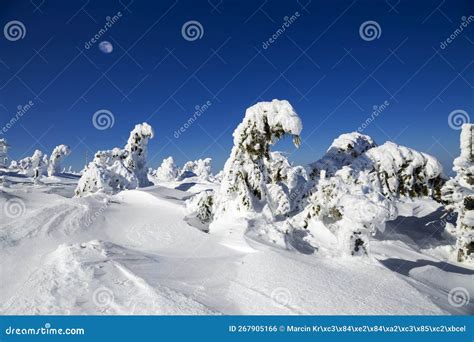 Szrenica Mountain Karkonosze Mountains Poland Stock Photo Image Of