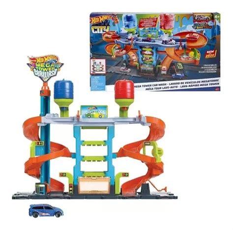 Hot Wheels Pista Lava R Pido Mega Tower City Hdp Mattel Frete Gr Tis