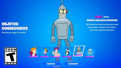 Todas Las Nuevas Skin De Futurama X Fortnite ActualizaciÓn 2520