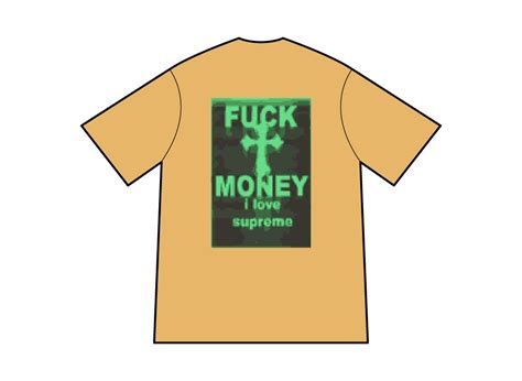 Supreme Fuck Money Tee Mustard の新品 中古フリマ 通販 スニダン