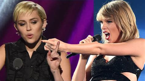 Serial Twerker Miley Cyrus Says Taylor Swift Sets A Bad Example