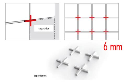 Mundo Construcci N Insumo Separador Para Piso Cer Mico Mm