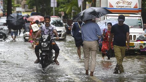 Mumbai Weather Update Heavy Rains Lash City Imd Issues Orange Alert