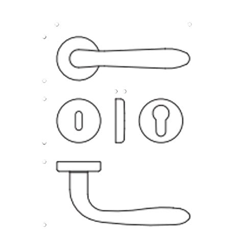 Ручка Colombo Robot CD 41 хром R ф/з