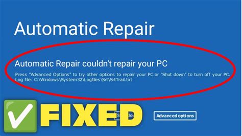 Automatic Repair Couldn T Repair Your Pc Windows 11 10 Automatic Repair Loop Fix Windows 11